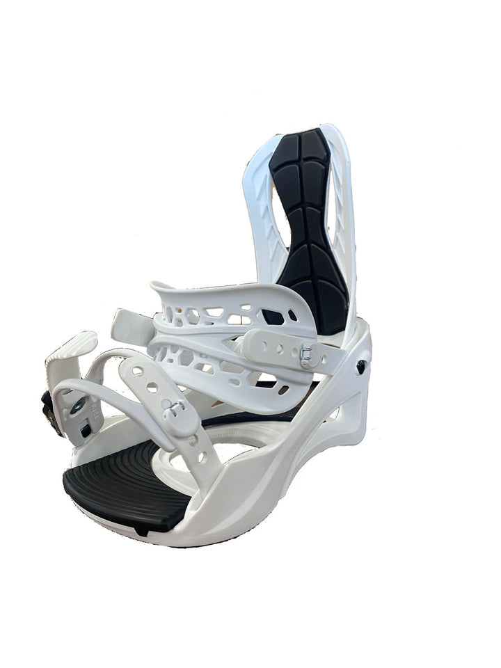 Altitude Boardwerx Snowboard  Bindings - LG/XL (White) - image 1