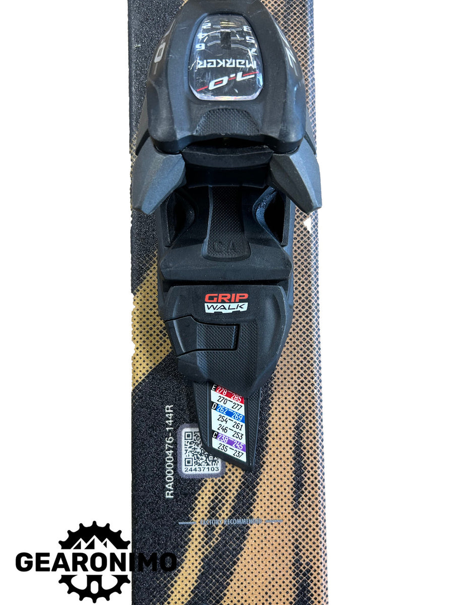 Armada Declivity Jr ski w/ Marker 7.0 GW bindings - image 6