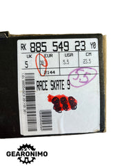 Salomon Race Skate 9 boots (sz 5.5) - image 6