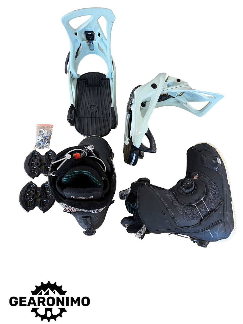 Burton Step On Bindings With Felix Boots combos - Women's 5 - image 7