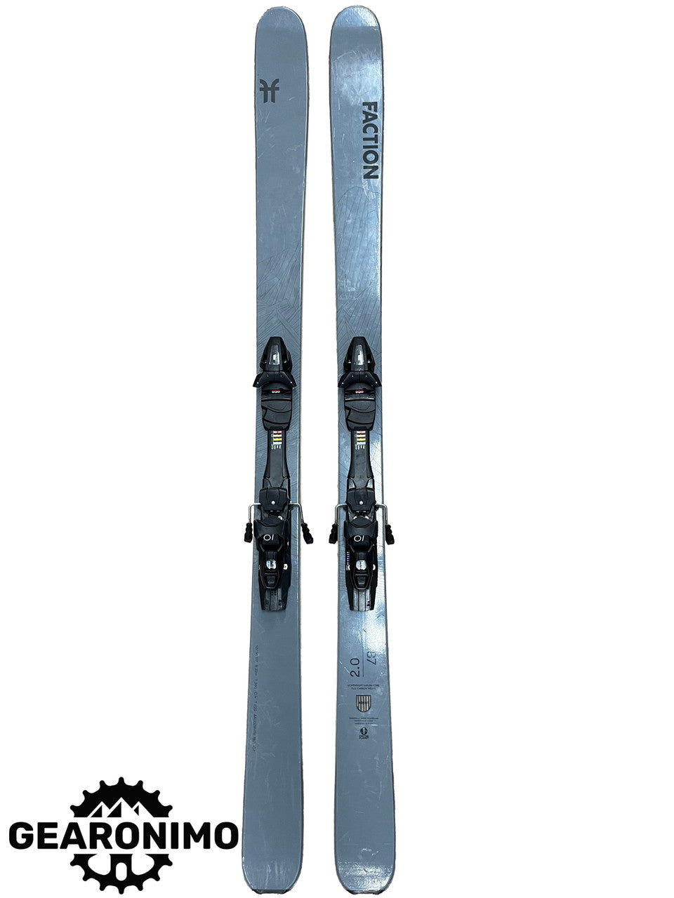 Faction Agent 2.0 Skis (2023)  With Tyrolia SP 10 Binding - 187cm - image 2