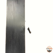 Gearonimo Sports Atomic Bent 100 ski base with mounted Atomic Strive 11 bindings, showing black base surface