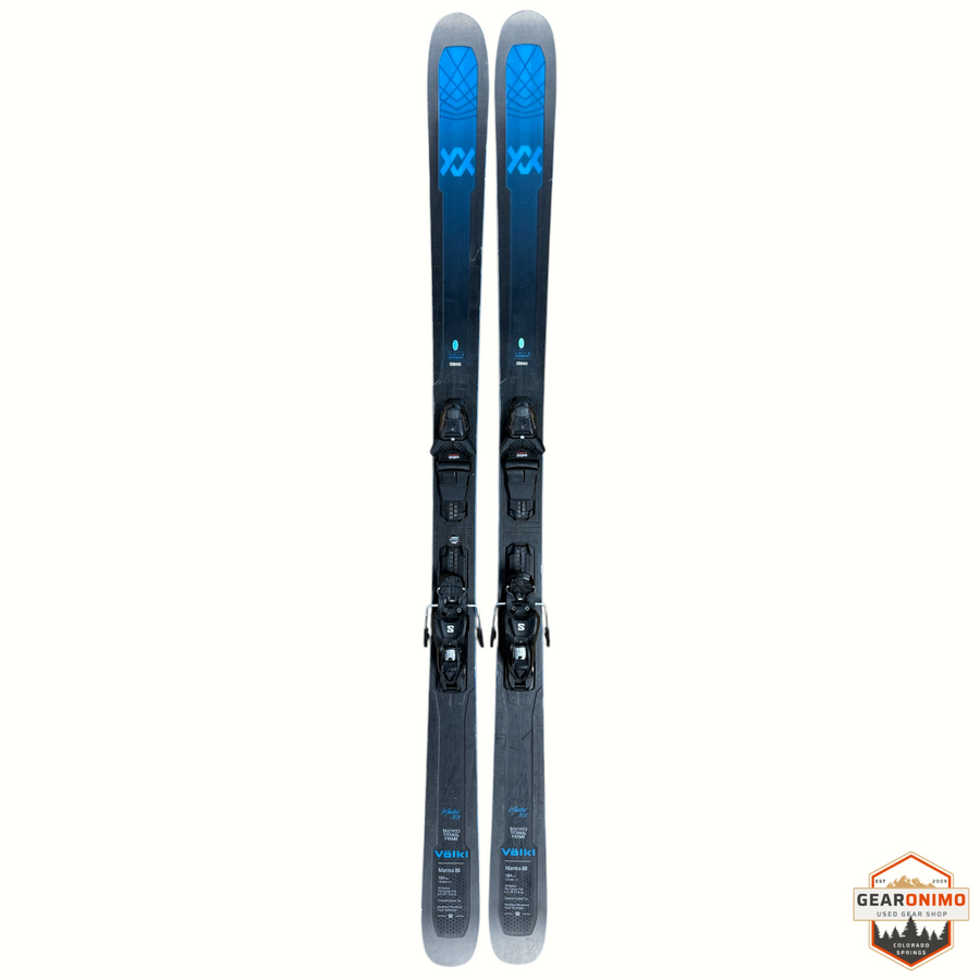 Völkl Mantra 88 Skis with Salomon M11 Bindings - Size 184cm