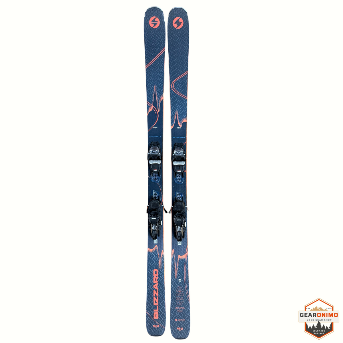 Blizzard Anomaly 88 Ski with Marker Tcx 11 Bindings - Size 182cm