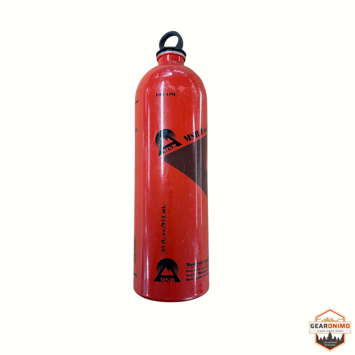 Msr Fuel Bottle - Size 33oz