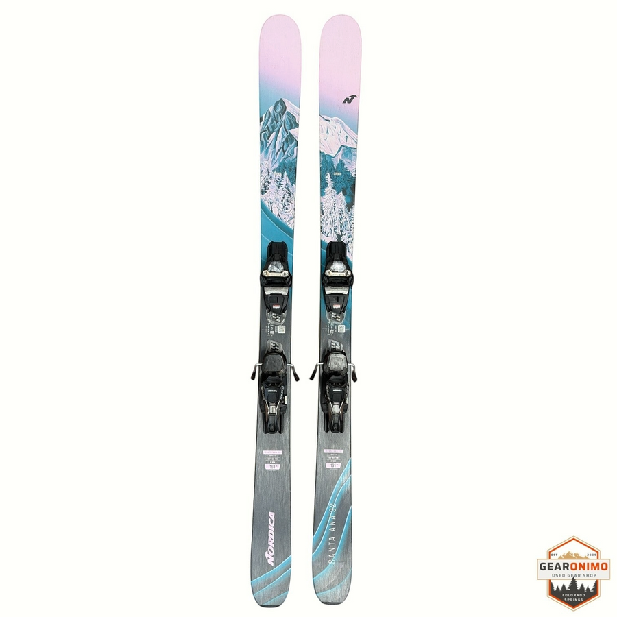 Nordica Santa Ana 92 Skis With Marker Squire TCX Bindings (2025) - 161 cm