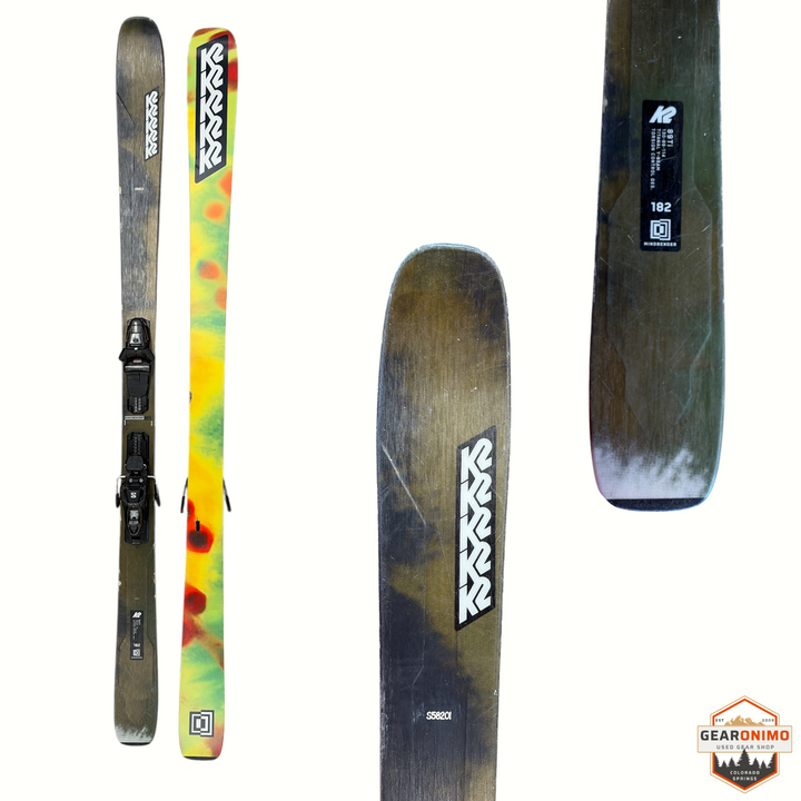 K2 Mindbender 89Ti Ski With Salomon M11 Binding (2025) - 182 cm