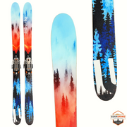 liberty origin 106 Skis With 22 designs outlaw x NTN Bindings -171 cm