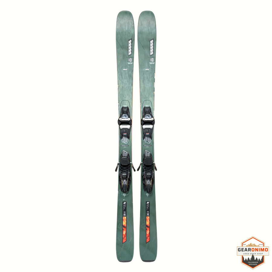 K2 Mindbender 89 Ti Skis with Marker Squier TCX 13 Bindings - Size 158cm
