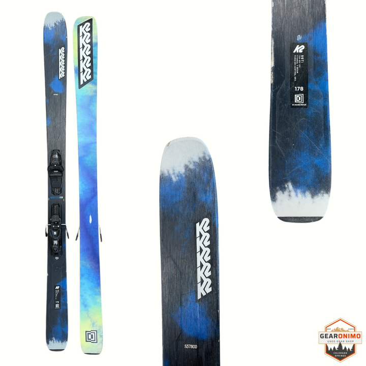 K2 Mindbender 99Ti Skis With Salomon M11 Bindings (2025) - 178 cm
