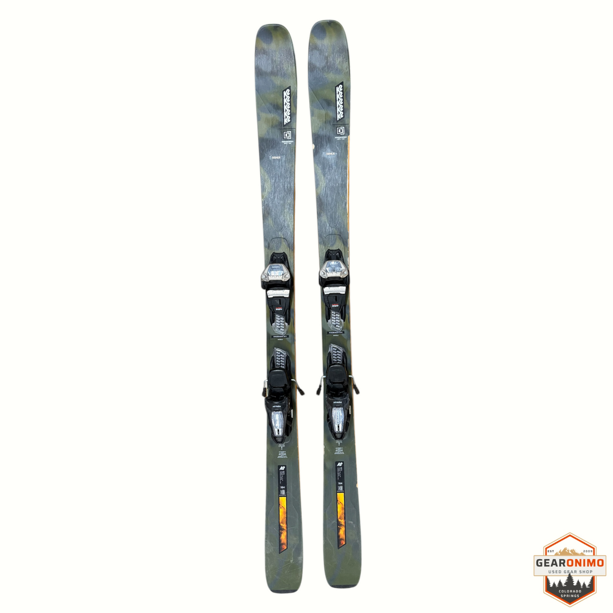 K2 MindBender 89ti Ski with Marker Griffon 13 Bindings - Size 164cm