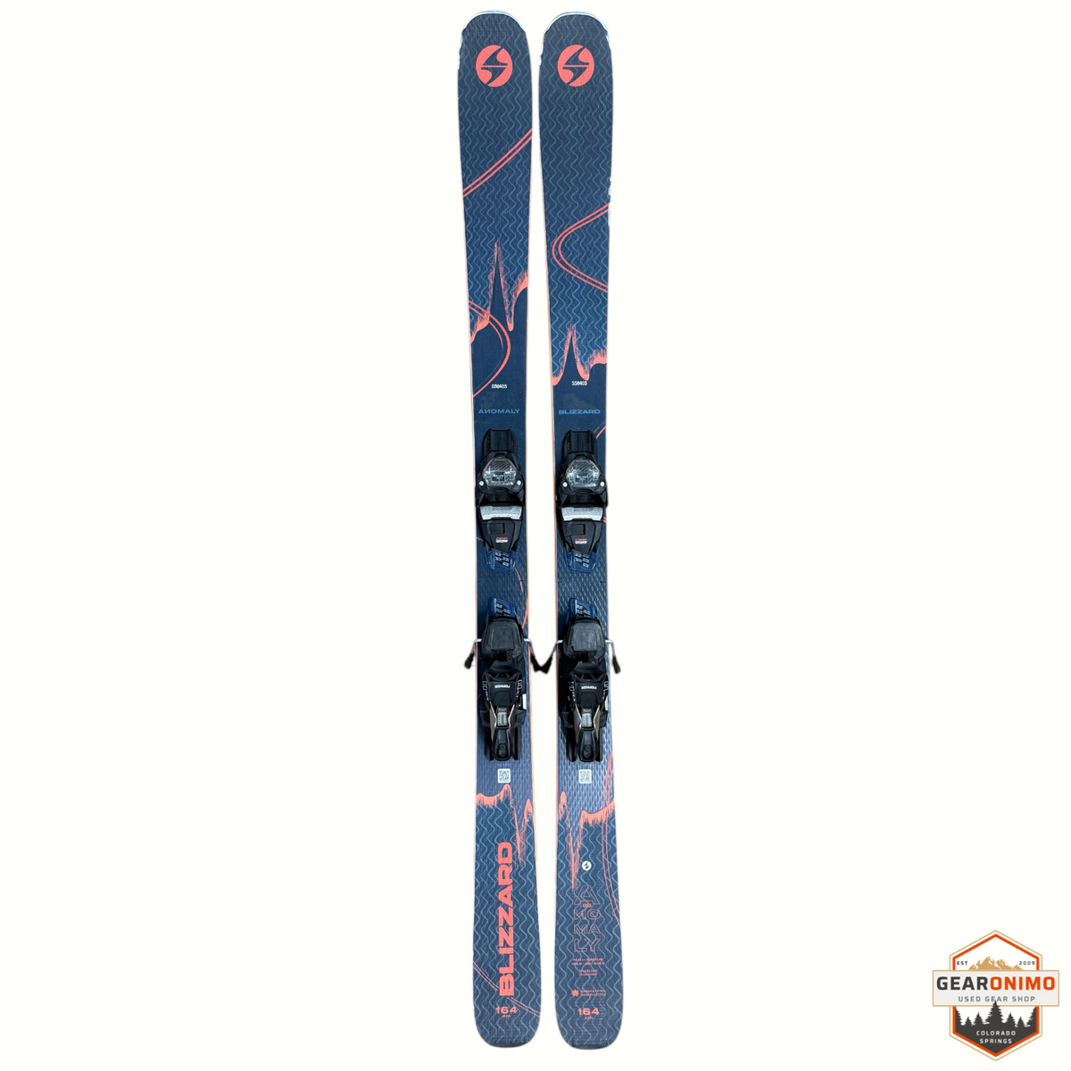 Blizzard Anomaly 88 Skis with Marker TCX 11 Bindings - Size 164cm
