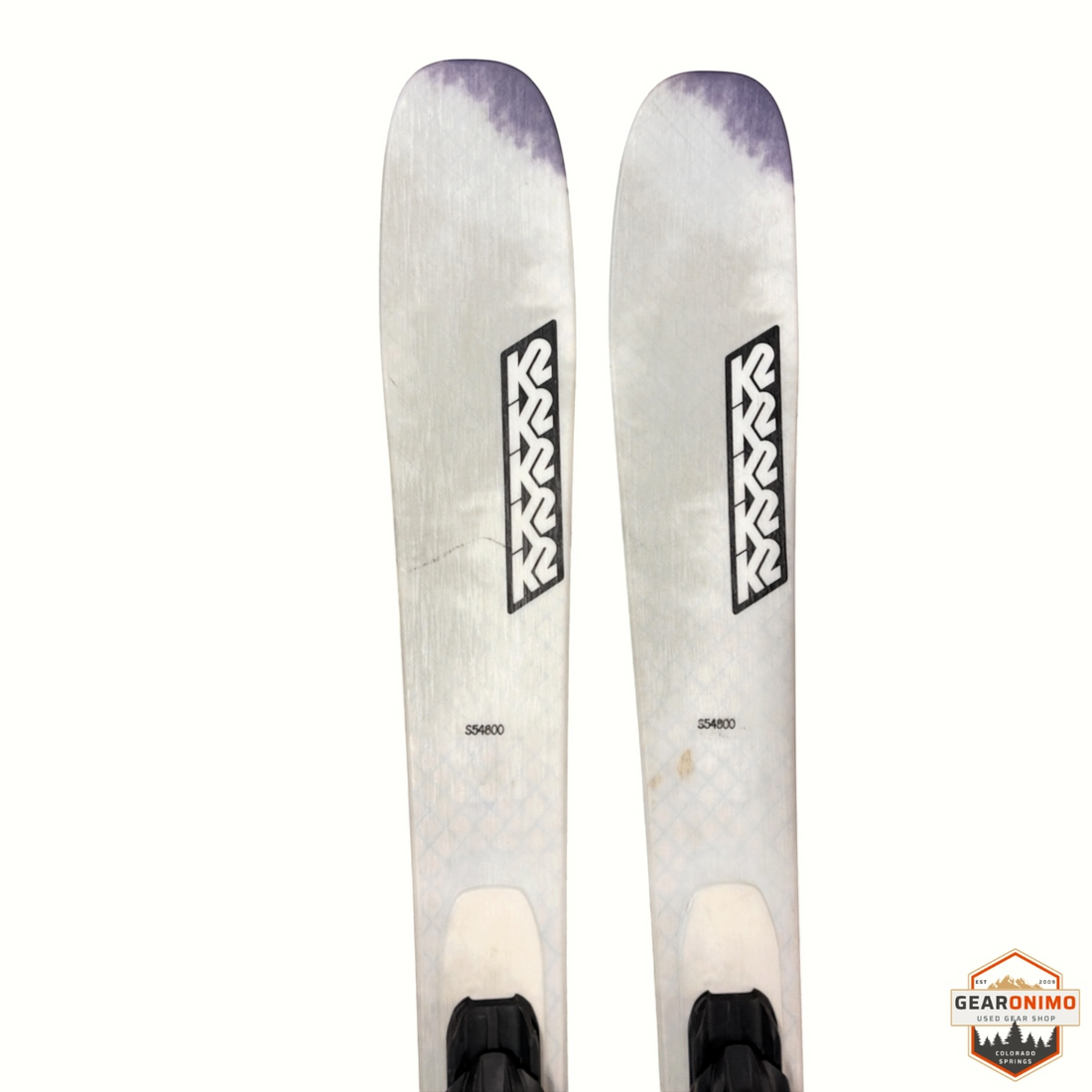 K2 MindBender 90c Skis with Marker Squire 10 Bindings - 148cm