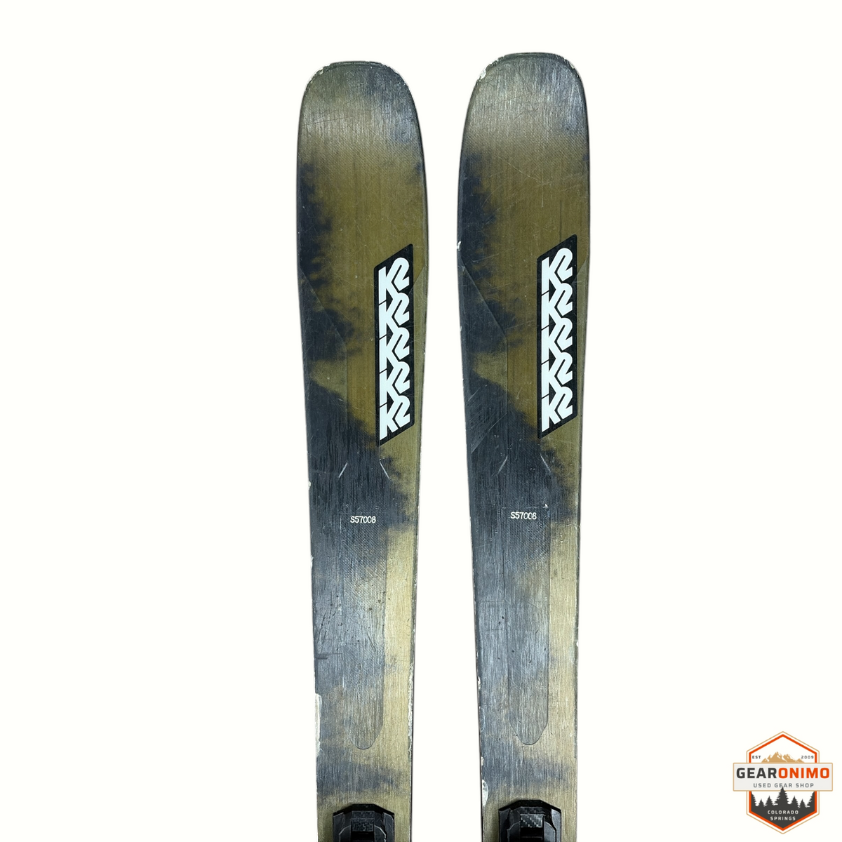 K2 Mindbender 89 Ti Skis with Salomon M 11 bindings - 170 cm