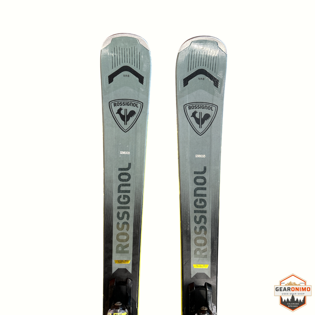 Rossignol arcade 84 Skis With Look SPX 12 Bindings - 160 cm