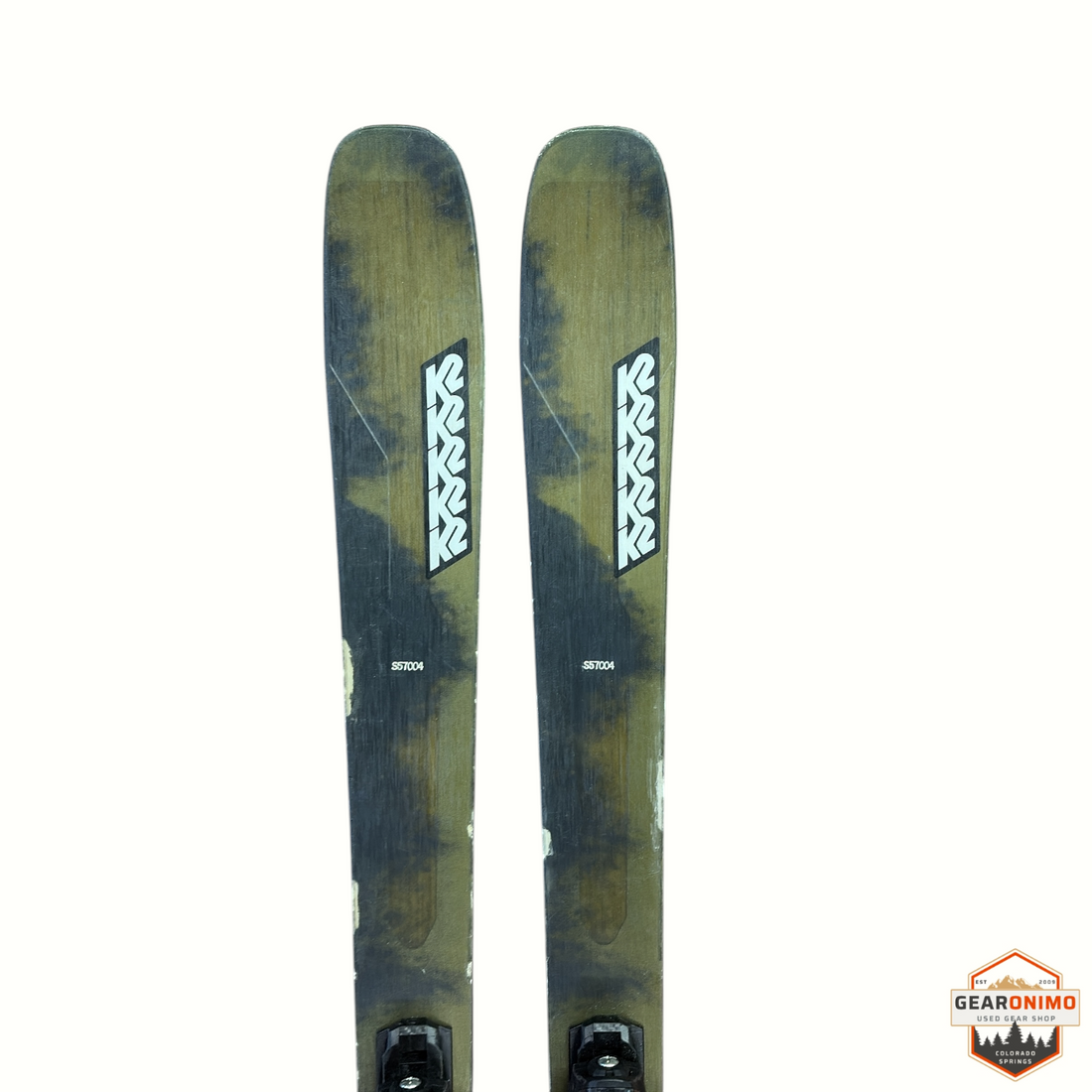 K2 Mind Bender 89 Ti Skis With Salomon M11 Bindings - 170 cm