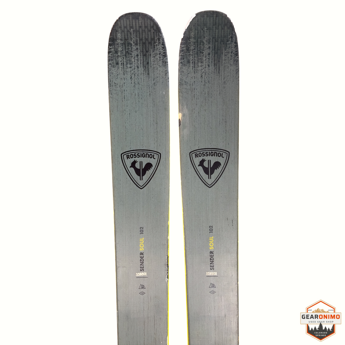 Rossignol Sender Soul 102 Skis with Look NX 12 Binding - 188