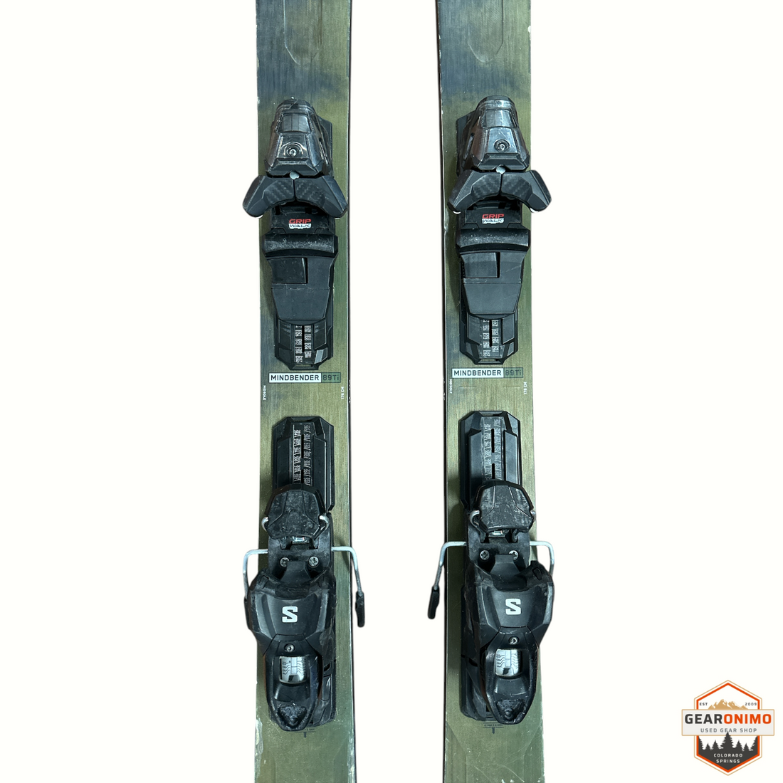 K2 Mindbender 89 Ti Ski with Salomon M11 Bindings - 176 cm