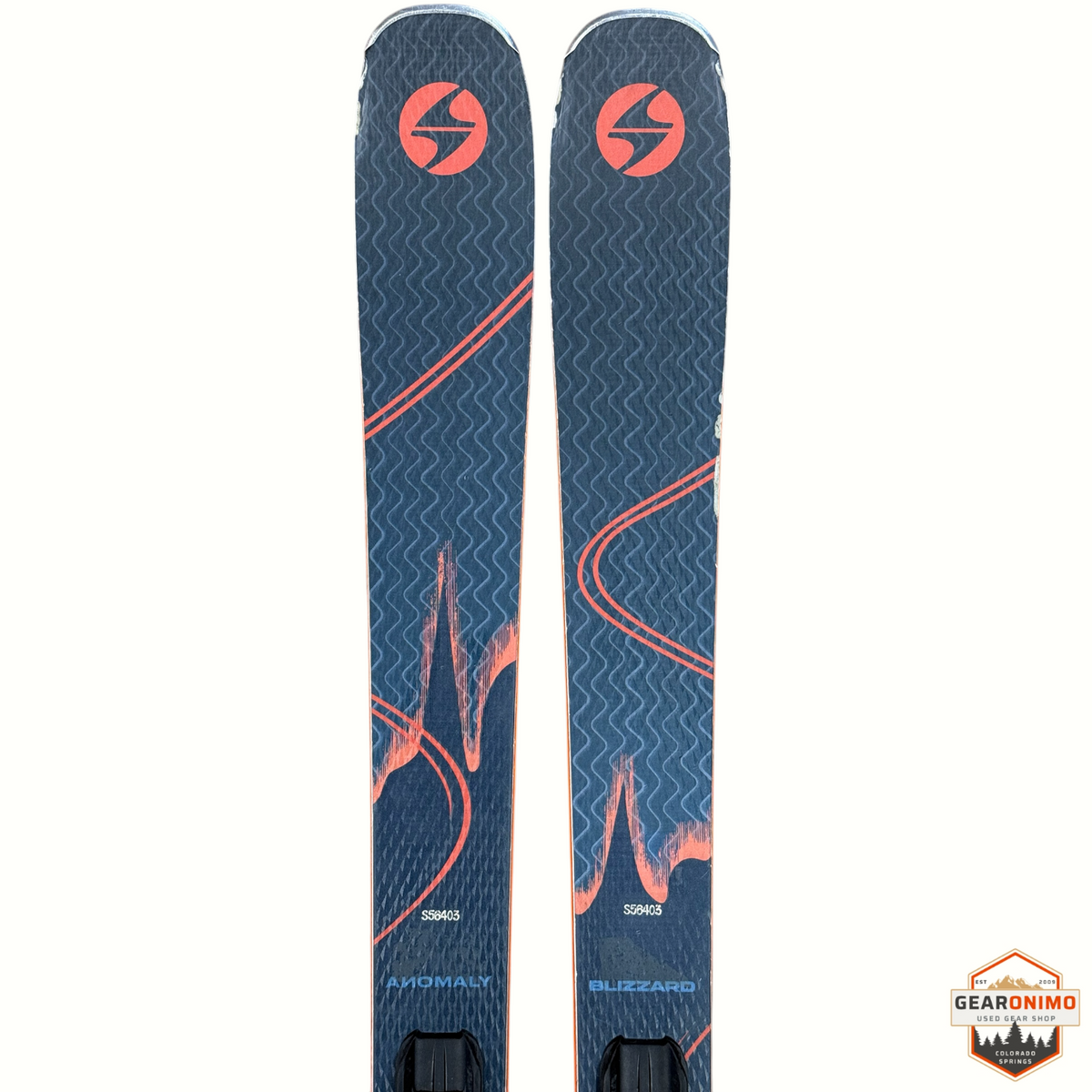 Blizzard Anomaly 88 Skis with Marker TCX 11 Bindings - Size 164cm