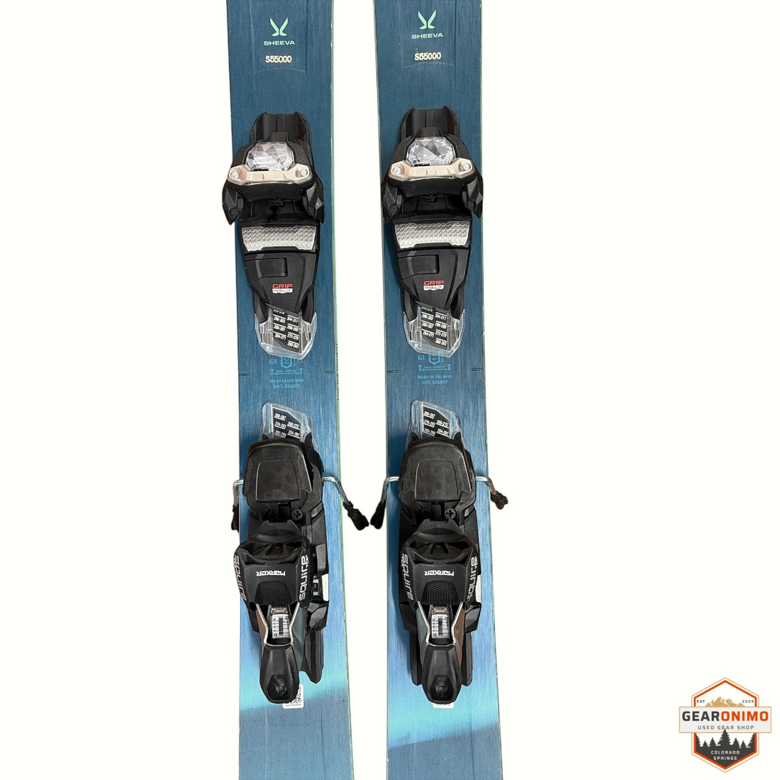 Blizzard Sheva 9 Skis With Marker Squire TCX 11 Bindings - 150 cm