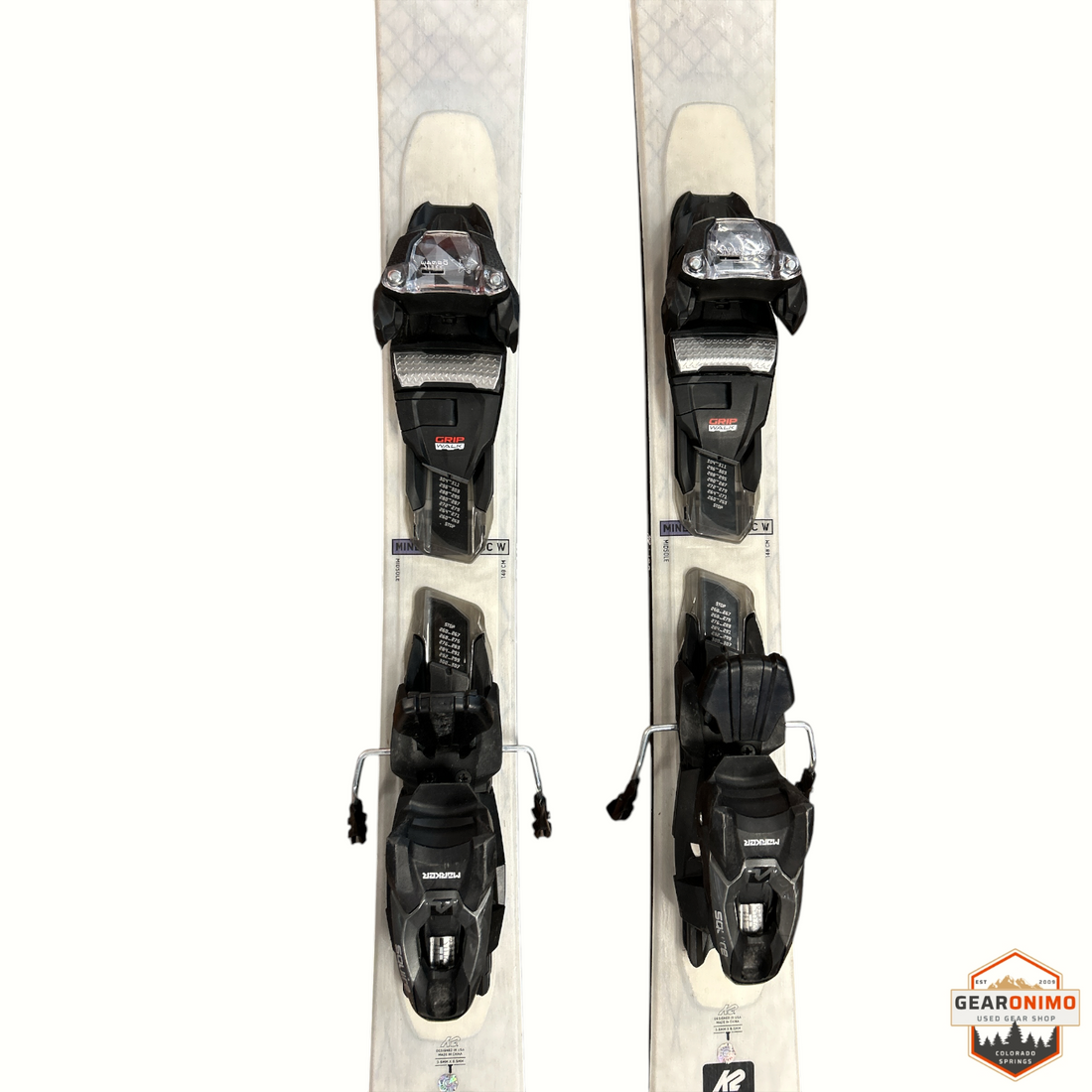 K2 Mindbender 90C W Skis with Marker Squire Bindings - 148 cm