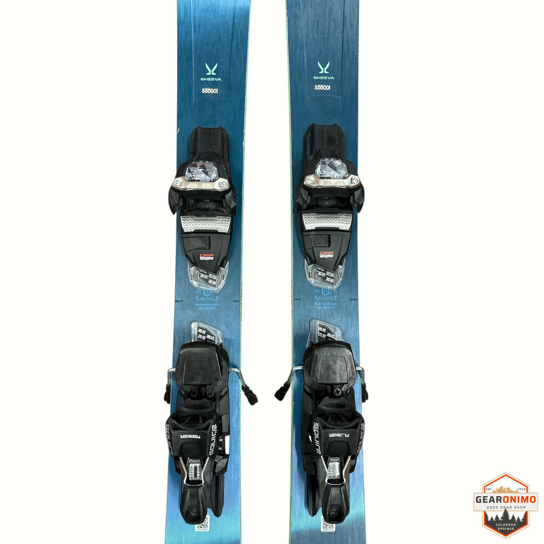 Blizzard Sheva 9 Skis With Marker Squire TCX Bindings - 150 cm