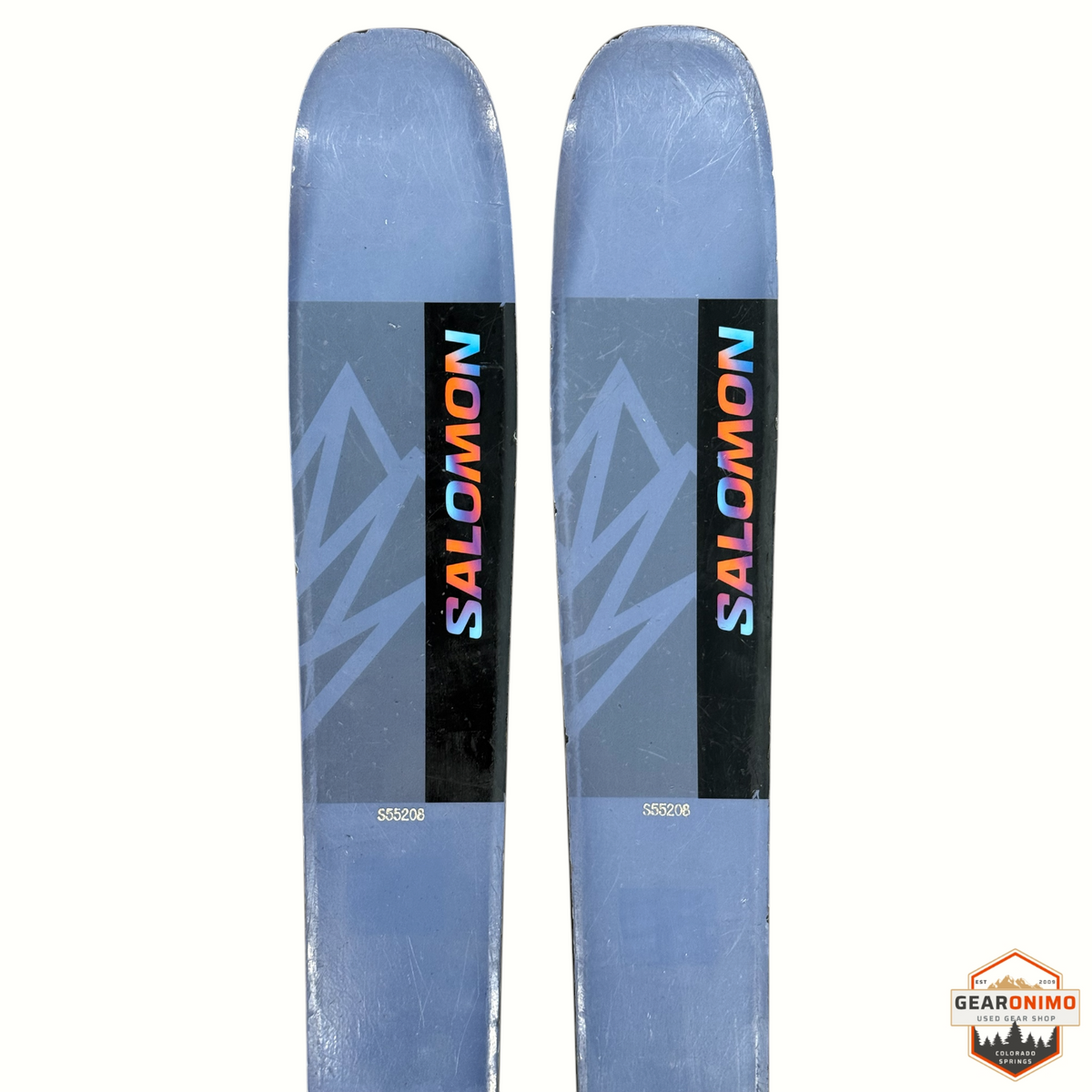 Salomon QST 92 Skis with Salomon M11 Bindings - Size 152cm