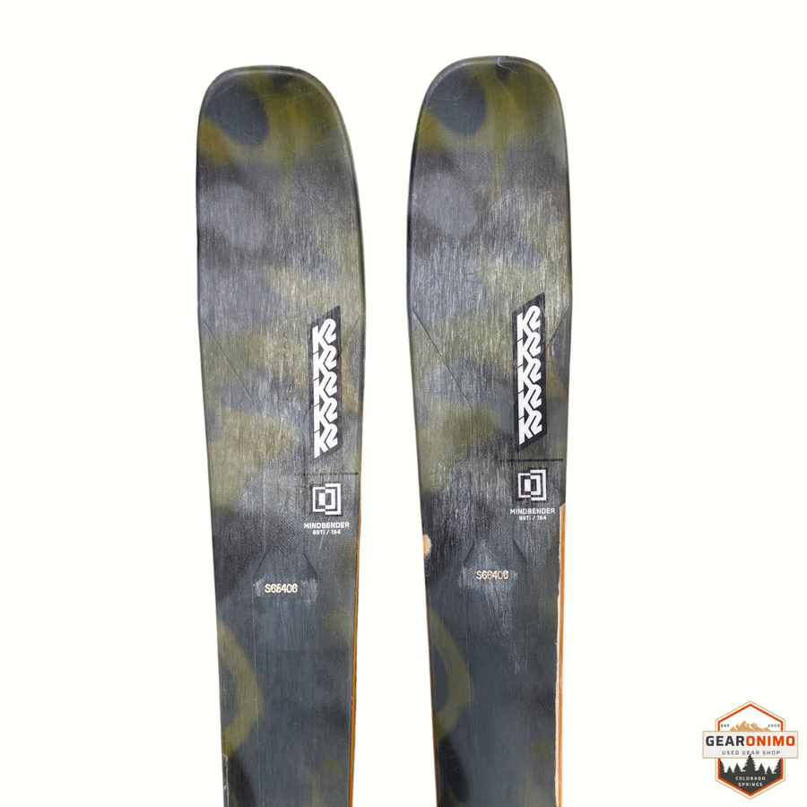K2 MindBender 89ti Ski with Marker Griffon 13 Bindings - Size 164cm