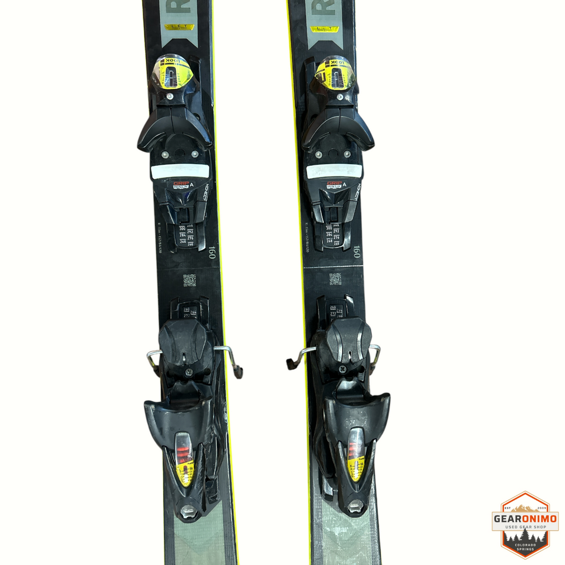 Rossignol arcade 84 Skis With Look SPX 12 Bindings - 160 cm