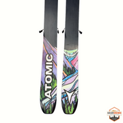 Atomic Bent Chetler 100 Skis With Atomic Warden 11 Retail Binding - 172 cm