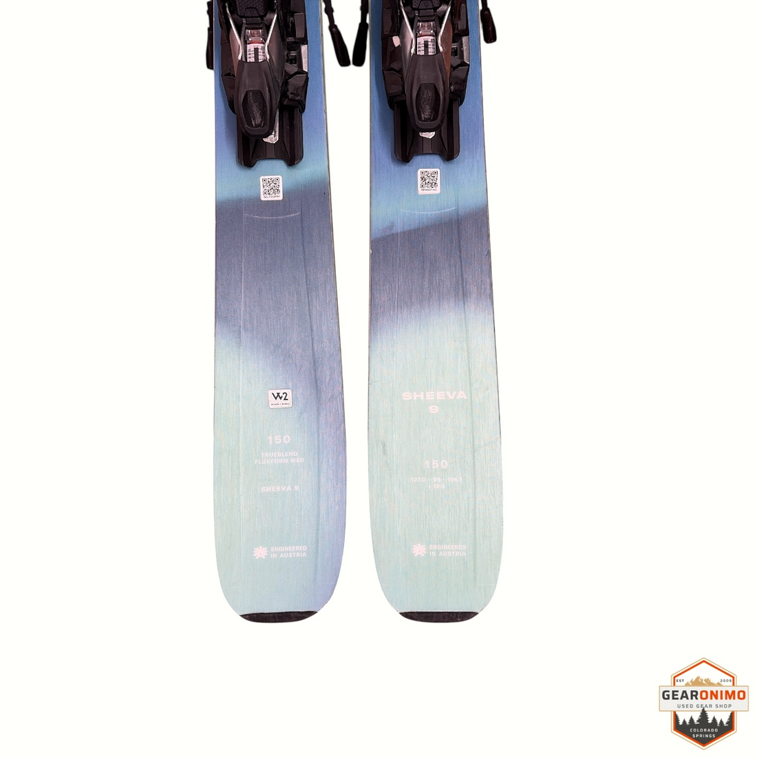 Blizzard Sheva 9 Skis With Marker Squire TCX 11 Bindings - 150 cm