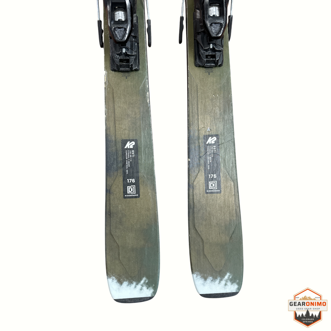 K2 Mindbender 89 Ti Ski with Salomon M11 Bindings - 176 cm