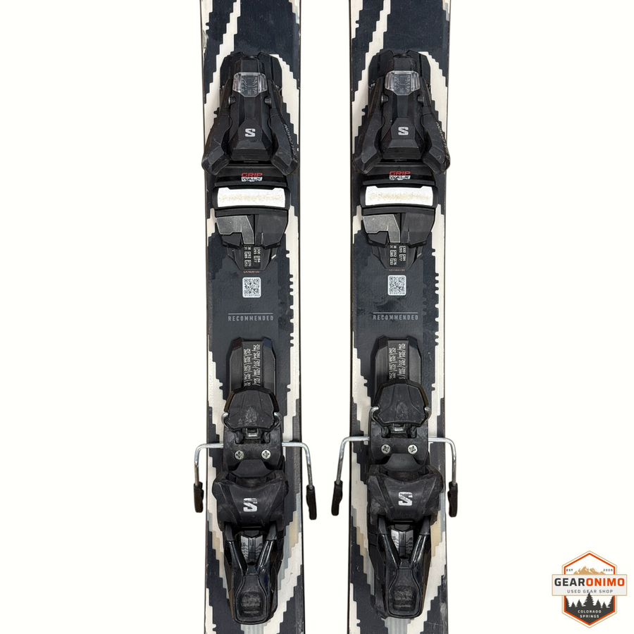 Salomon QST 94 Skis with Salomon Strive 11 Bindings - Size 164cm