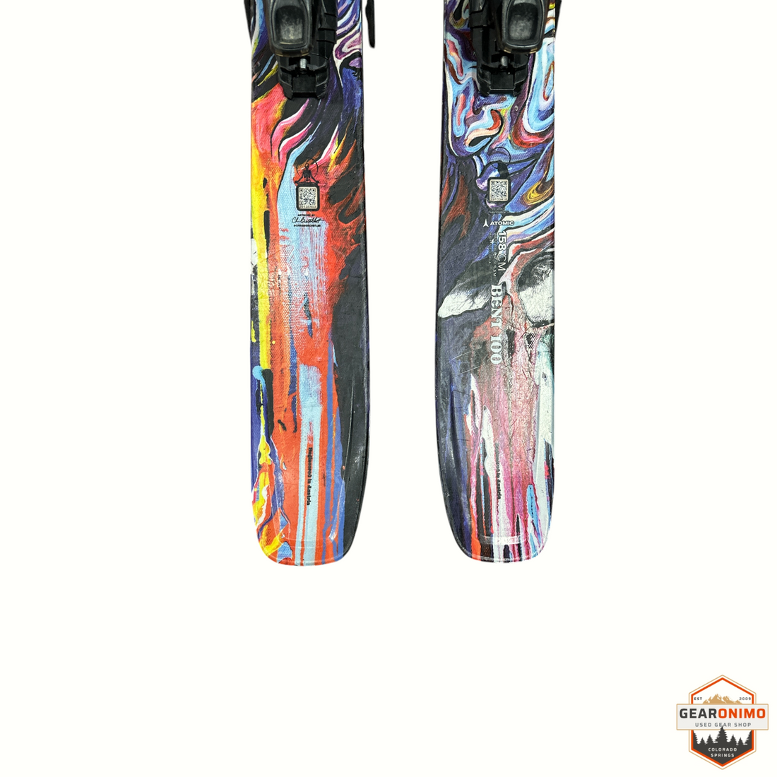 Atomic Bent Chetler 100 Skis with Atomic Strive 11 Bindings - One Size