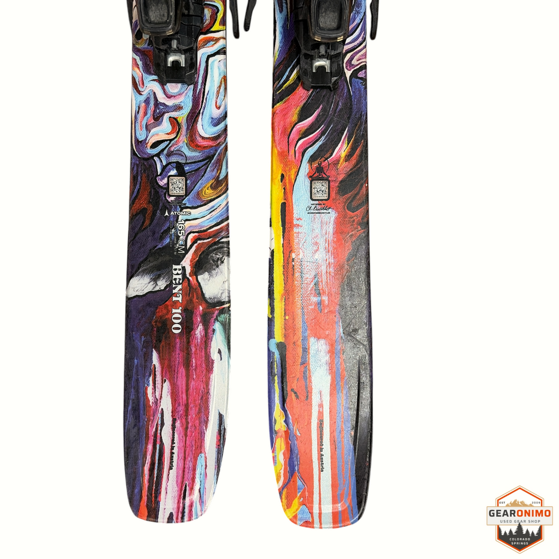 Atomic Bent Chetler 100 Skis with Atomic Strive 11 Bindings - 165cm