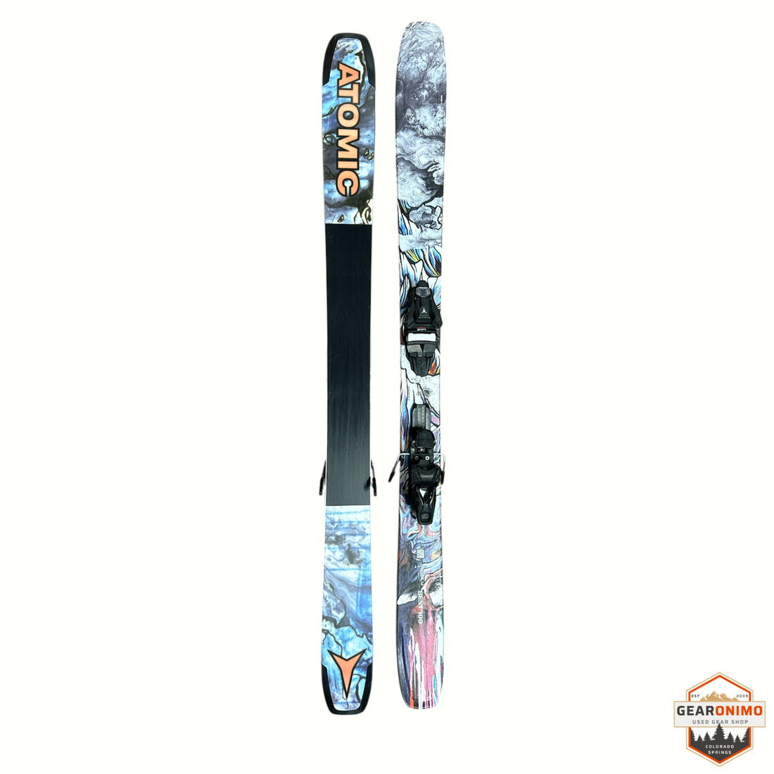 Atomic Bent Chetler 100 Skis with Atomic Strive 11 Bindings - One Size