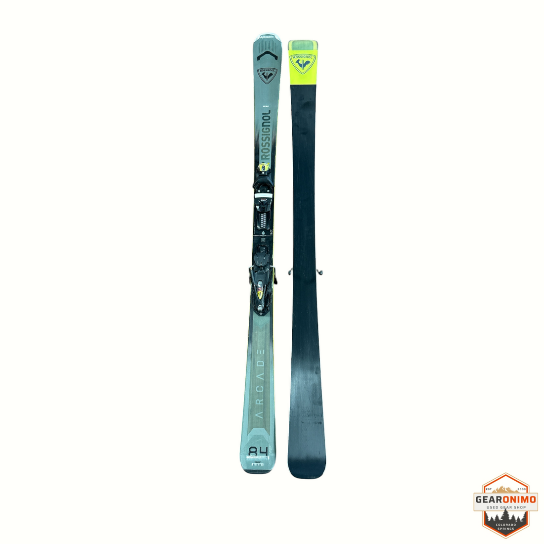 Rossignol Arcade 84 Skis with Look SPX 12 Bindings - 176 cm