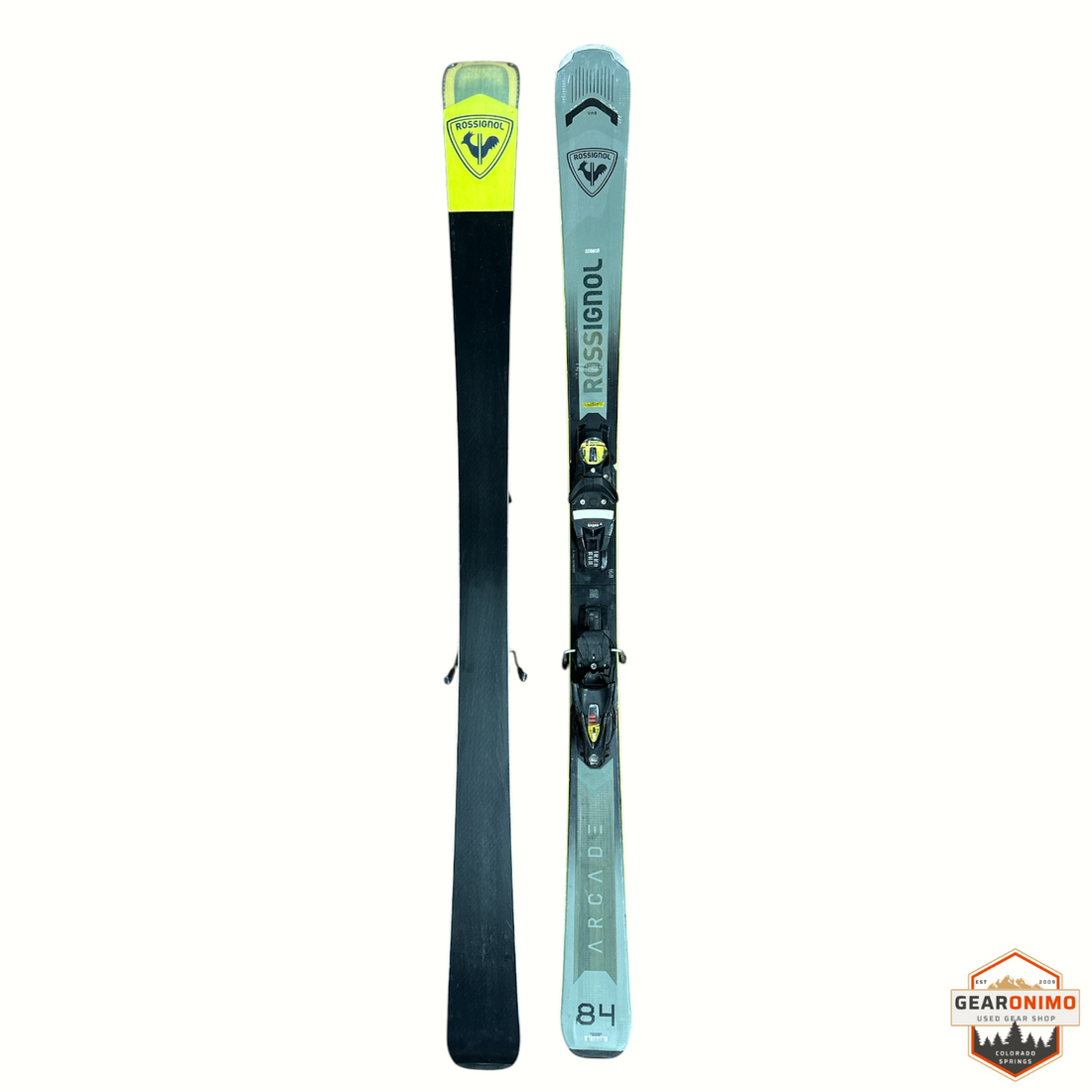 Rossignol Arcade 84 Skis with Look SPX 12 Bindings - 168 cm