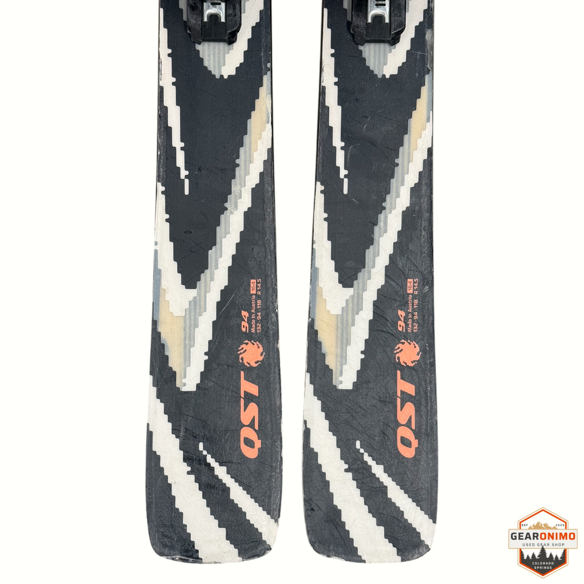 Salomon QST 94 Skis with Salomon Strive 11 Bindings - Size 164cm