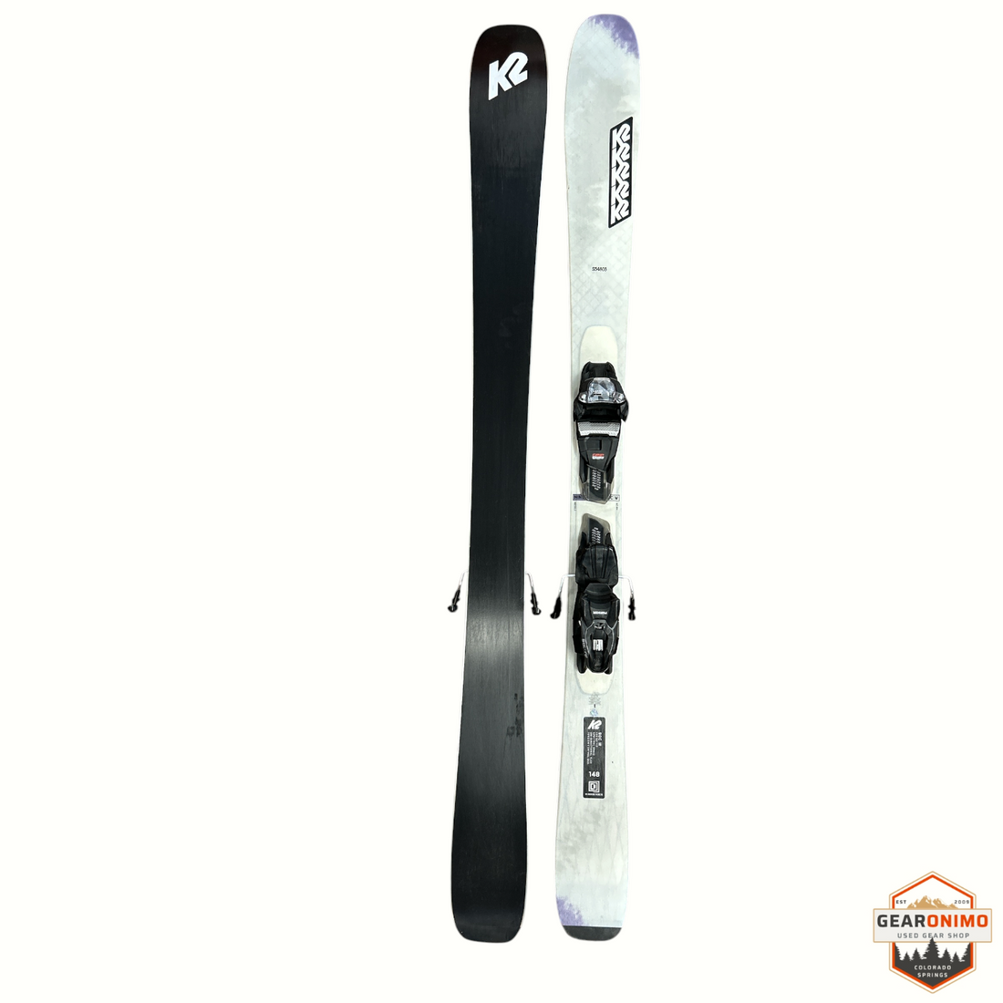 K2 Mindbender 90C W Skis with Marker Squire Bindings - 148 cm