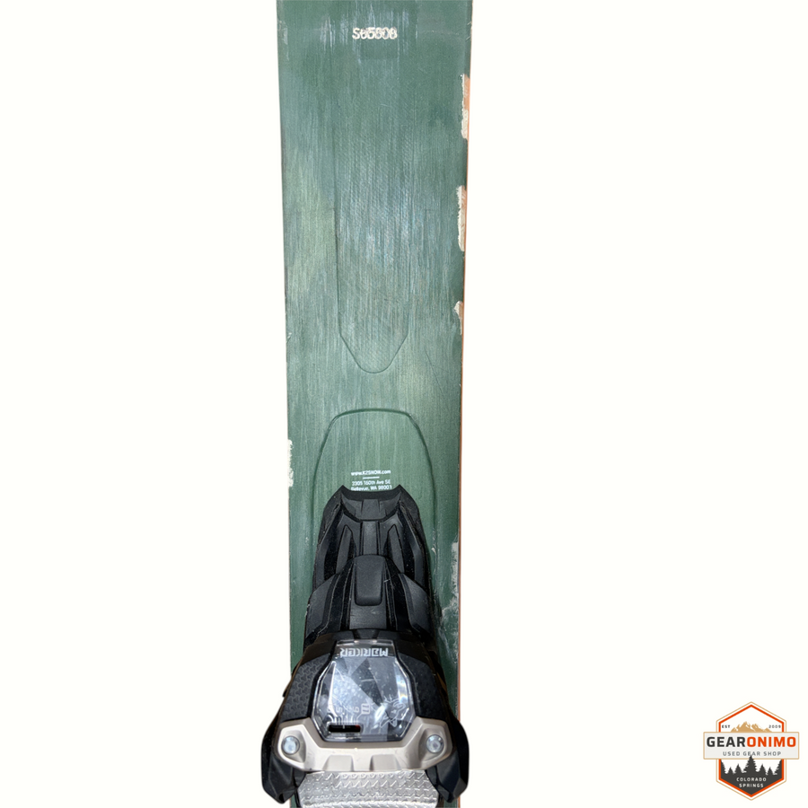 K2 Mindbender 89 Ti Skis with Marker Squier TCX 13 Bindings - Size 158cm