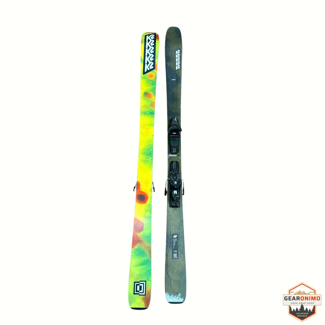 K2 Mindbender 89 Ti Ski with Salomon M11 Bindings - 176 cm