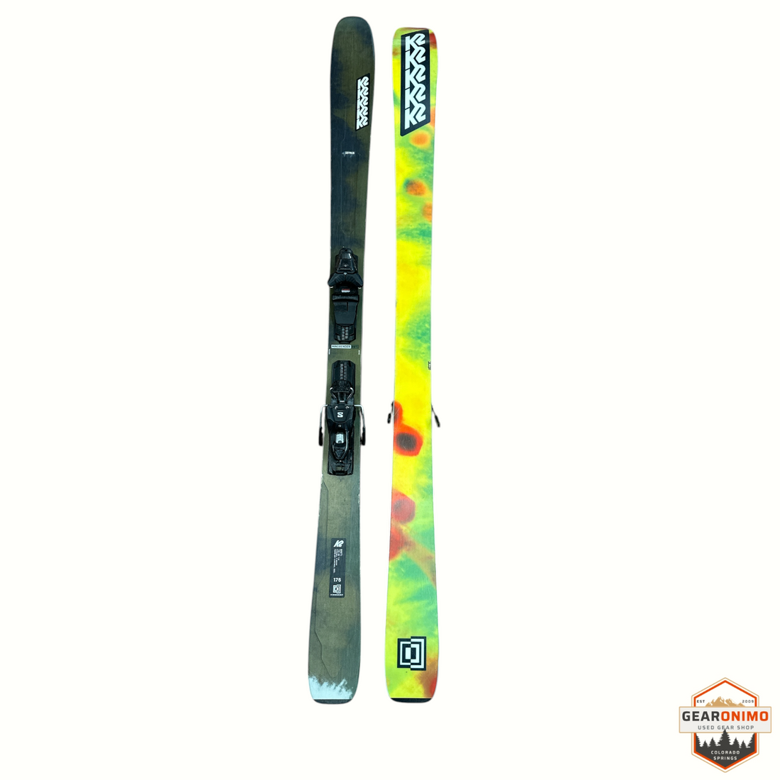 K2 Mindbender 89 Ti Ski with Salomon M11 Bindings - 176 cm