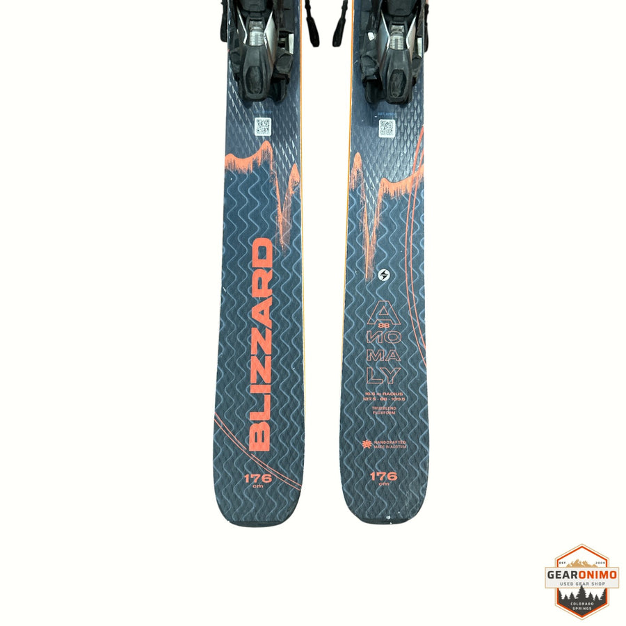 Blizzard Anomaly 88 Skis with Marker 11 TCX Bindings  - 176 cm