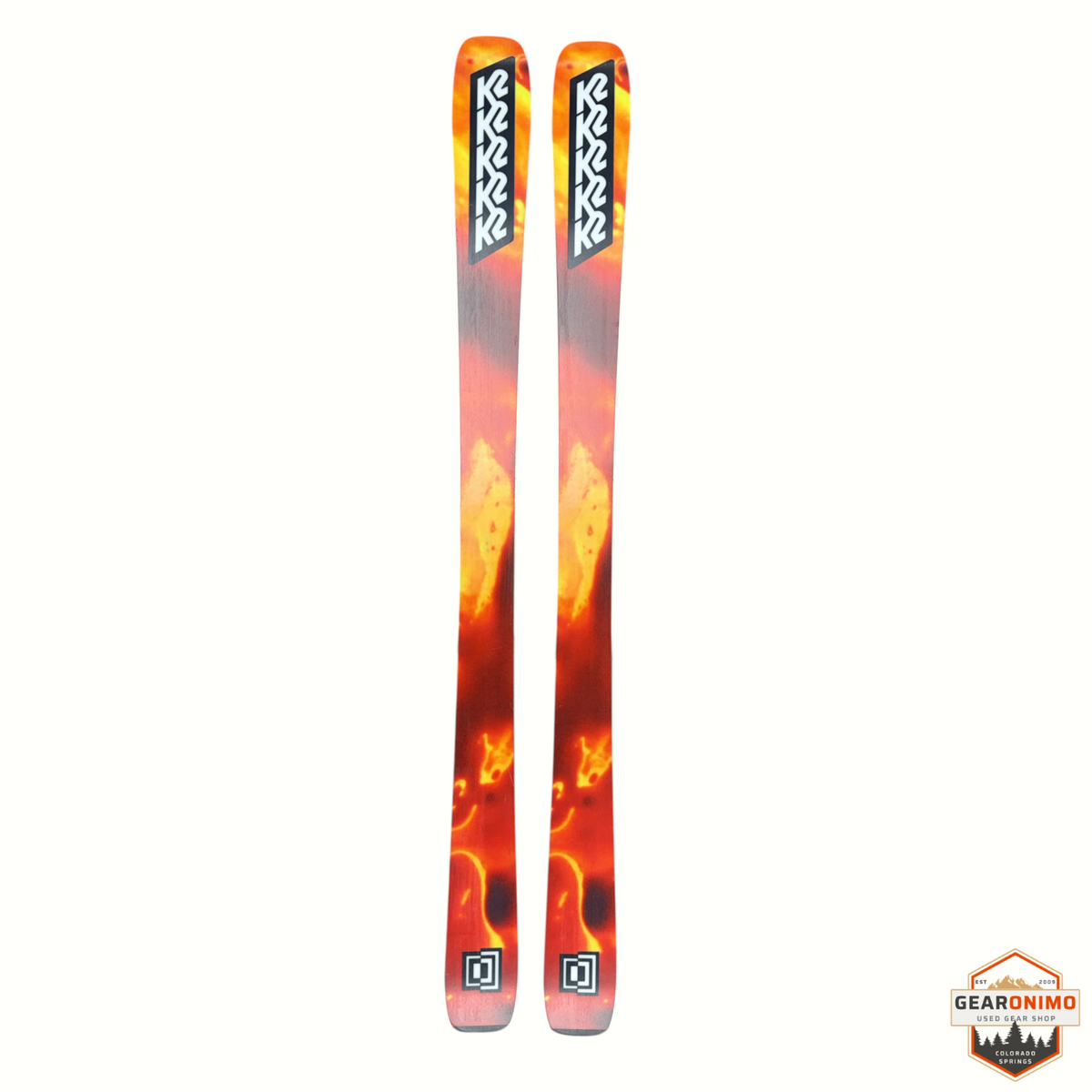 K2 Mindbender 89 Ti Skis with Marker Squier TCX 13 Bindings - Size 158cm