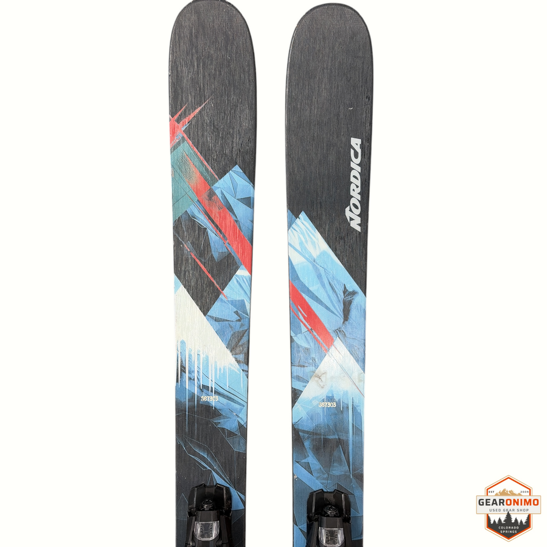 Nordica Enforce 99 Skis with Salomon Strive 11 Bindings - 173 cm