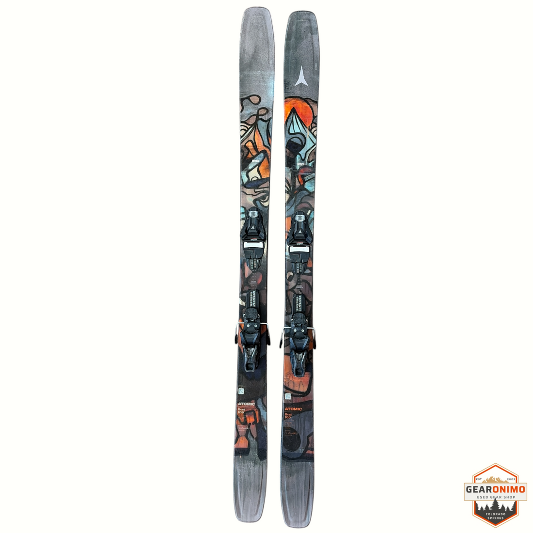 Atomic Bent Chetler 100 Skis With Atomic Strive 11 Bindings - 172 cm