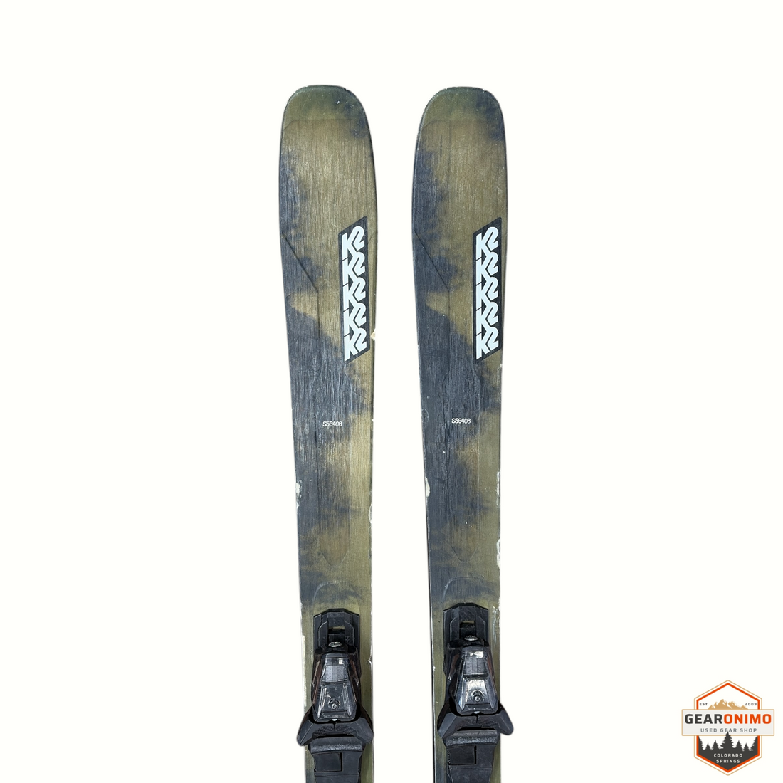 K2 Mind Bender 89 Ti Skis With Salomon M 11 Bindings - 164 cm
