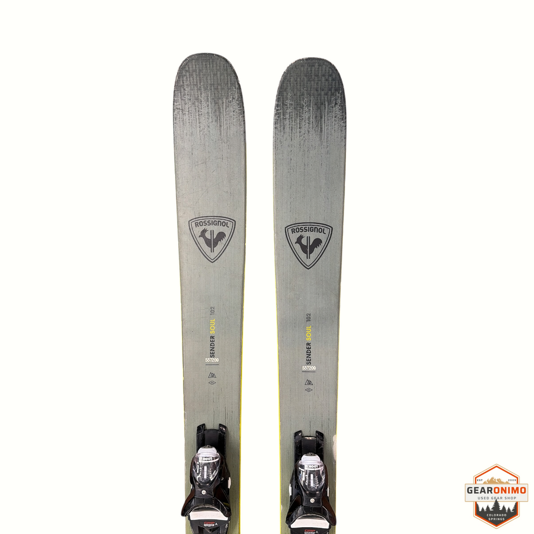 Rossignol Sender Soul 102 Skis With Look Konect 12 Bindings - 172 cm