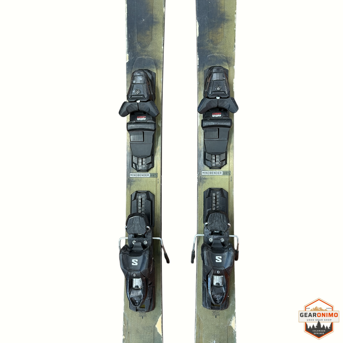 K2 MindBender 89ti Skis With Salomon M 11 Bindings - 164 cm